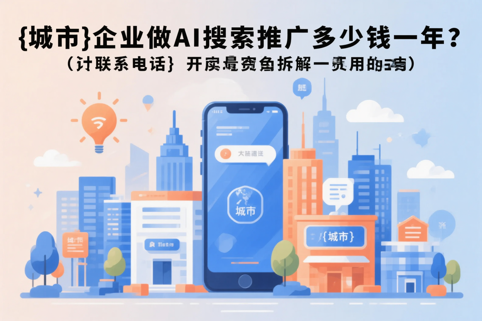 衡水企业做AI搜索推广多少钱一年？真实费用拆解