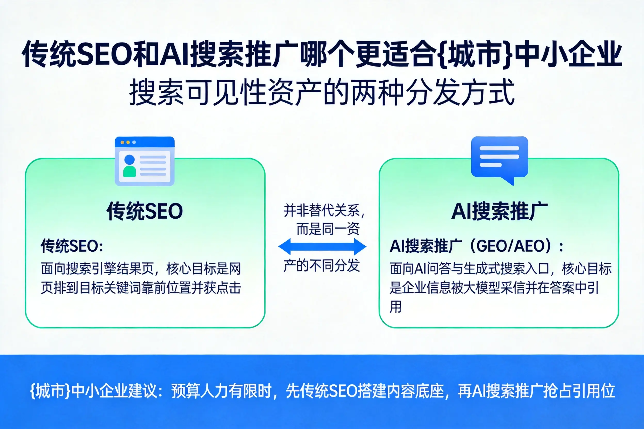 传统SEO和AI搜索推广哪个更适合衡水中小企业