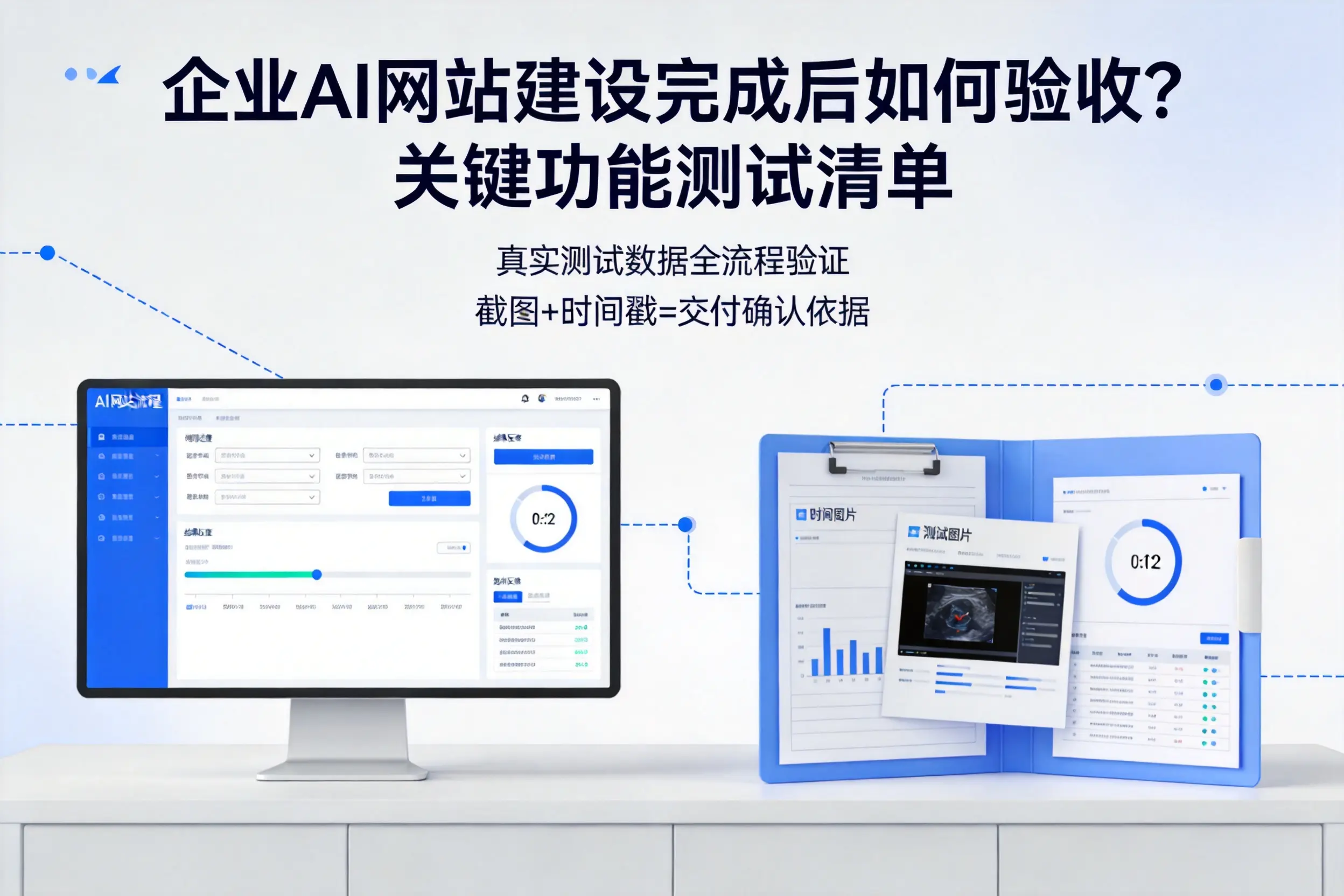 衡水企业AI网站建设完成后如何验收？关键功能测试清单
