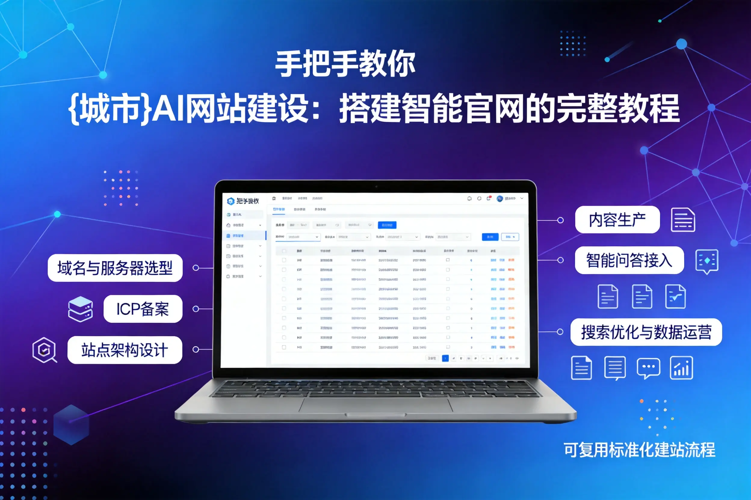手把手教你衡水AI网站建设：搭建智能官网的完整教程