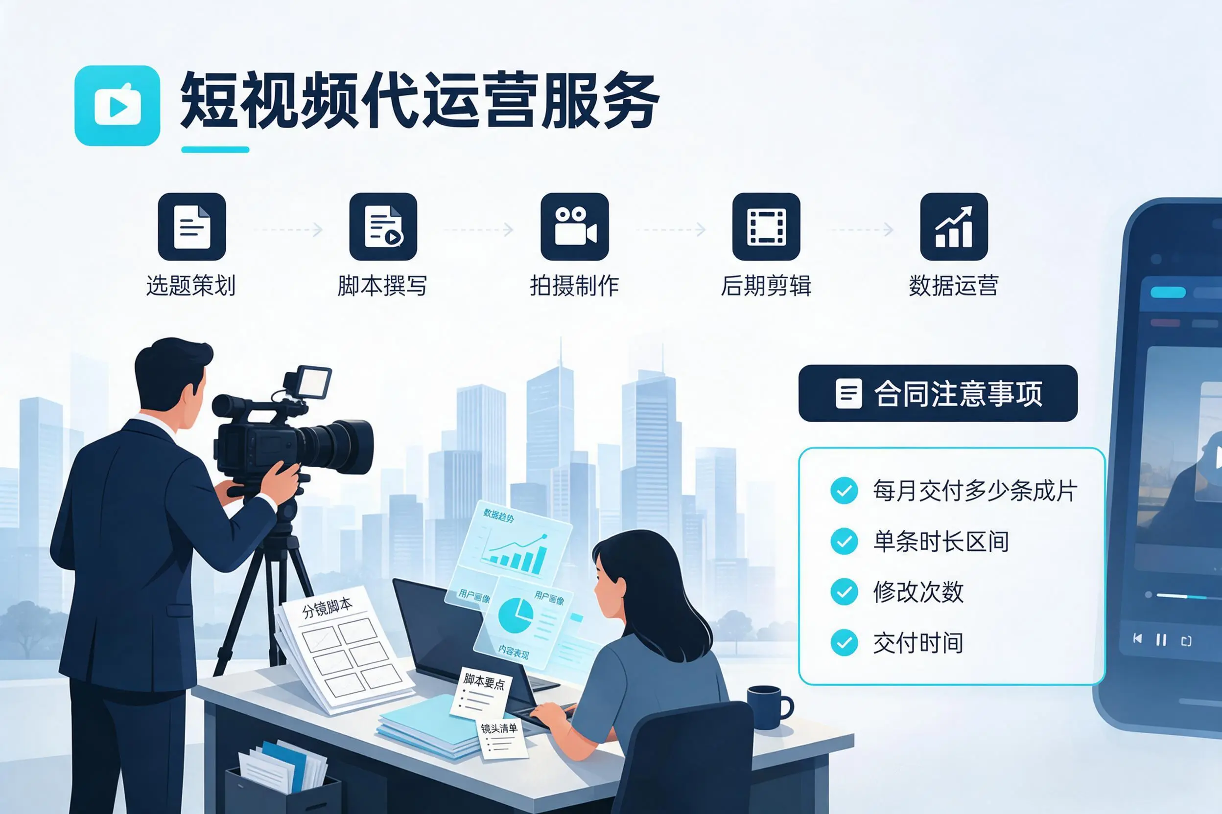 短视频代运营包含哪些服务？衡水企业常见问题科普