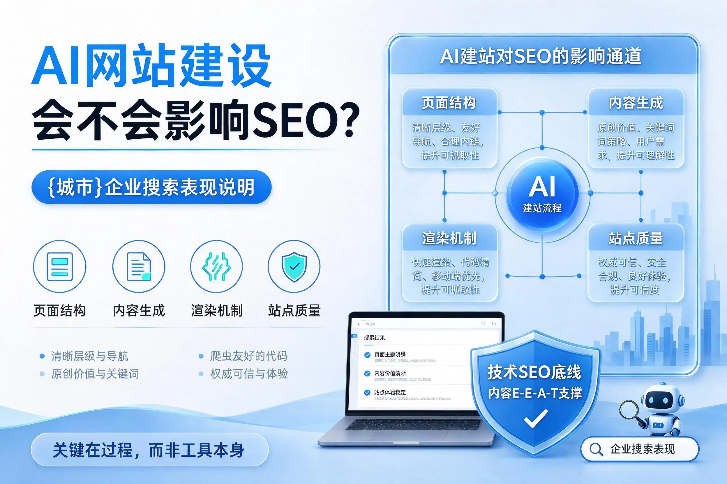 AI网站建设会不会影响SEO？衡水企业搜索表现说明