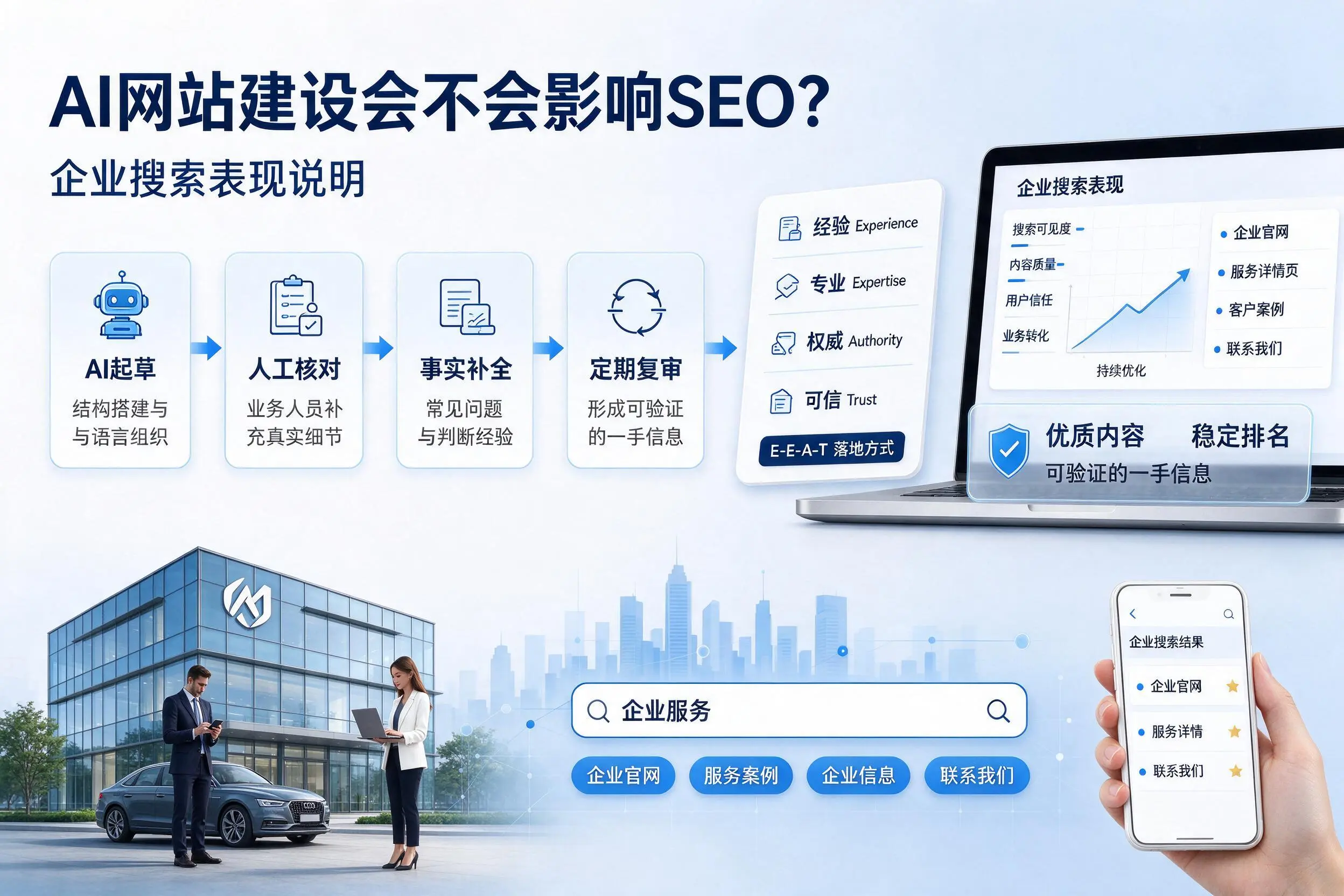AI网站建设会不会影响SEO？衡水企业搜索表现说明