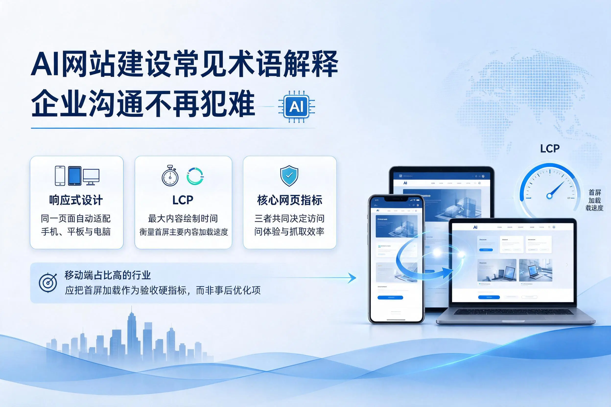 AI网站建设常见术语解释，衡水企业沟通不再犯难